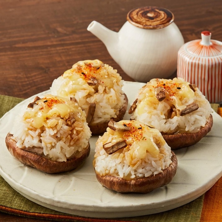 やみつき トースターで肉厚しいたけ焼きおにぎり レシピ 作り方 By 都城市ふるさと納税レシピ 楽天レシピ やみつき トースターで肉厚しいたけ焼きおにぎり レシピ 作り方 By 都城市ふるさと納税レシピ 楽天レシピ